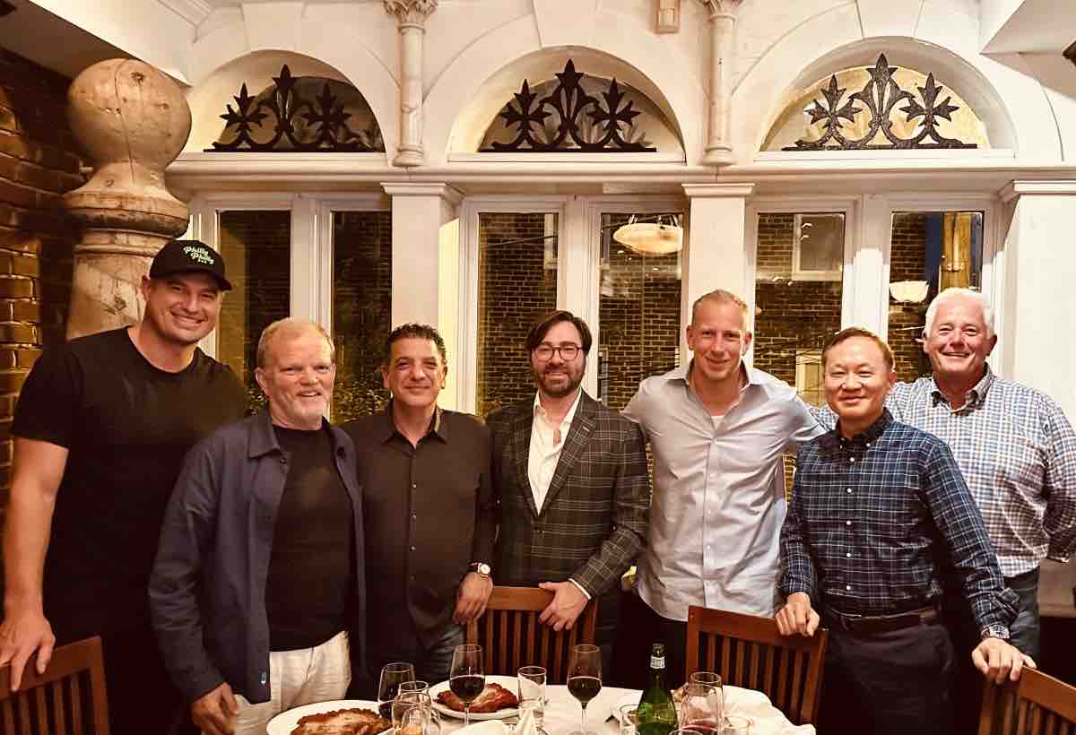 Photo of team hanging out